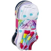 Wholesale - 10pk CG RAINBOW NS SOCKS W/BONUS SIZE 6-8, UPC: 193159219215